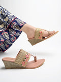 Shoetopia Girls Hm-118 Pink Wedge Sandal - 6 Uk (Girls-Hm-118-Pink),Pink,6,B0CQK4WV5Y