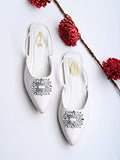 Shoetopia Girls Bantu-891 White Flat Sandal - 3 Uk (Girls-Bantu-891-White),White,3,B0CQK5L2RW