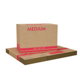 Medium Moving Boxes (10 Pack) - 22x13x15.5 Inches Heavy Duty Packing & Shipping Boxes for Moving, Storage | Medium to Large Item