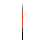 KINGART Premium Radiant 6000-1 Round Series Artist Brush, Synthetic Taklon Hair, Short Handle, for Acrylic, Oil and Watercolor P