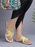 Shoetopia Casual Casual Yellow Flats For Women & Girls /Eu42,Yellow,9,B0DJJWHBGJ
