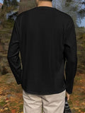 Leriya Fashion Men's Regular Fit T-Shirt (LF-MT-1103_Black