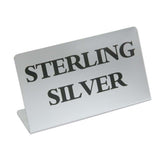 JewelrySupply Sterling Silver Perfect for Showcases and Counter Displays
