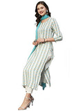 Gosriki Women'S Cotton Blend Straight Printed Kurta With Pant & Dupatta (April-Sky Blue-Cmd-Gs_Xxl_Sky Blue_Xx-Large),Blue,2,B0C6GXJHT3
