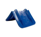 Mytee Products V Edge Protectors Flatbed, 8 x 12, Blue | Vee Shaped Plastics Corner Protectors for Cargo Loads | Tie Down Strap