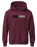 Adro Men'S Cotton Neck Hooded Sweatshirt (H20-M-Nky-Mr_Maroon_M)