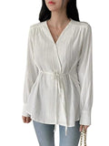 Leriya Fashion Women'S Solid Regular Fit Top (Lf-W2052_White L)