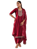 Libas Women'S Silk Blend Kurta Set (Gs1014
