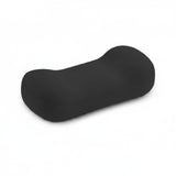 Merishopp Breathable MultiUse Memory Foam Pillow Cooling Material Memory Foam Rest Pillow For Students, Travel, Black