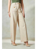 Leriya Fashion Trousers For Women High Waist | Trousers For Woman | Women Trousers | Women Trousers Pants (Lf-Tr1068-M-Off White