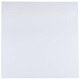 JAM PAPER 8.5 x 8.5 Square Invitation Envelopes - White - 25/Pack