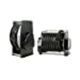 Technology Research Corp RH54331RMK 50 Amp RV Power Cord Reel, High Profile - 33 Cord , Black