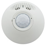 Hubbell ATD1000CL Adaptive Dual Ultrasonic & Passive Infrared Ceiling Sensor, 1000 Sq. Ft. Coverage, White