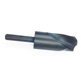HHIP 5000-0099 1-1/2 High Speed Steel Silver and Deming Drill, 118 Degree Drill Point, 1/2 Straight Shank, 6 OAL