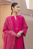 Anni Designer Women'S Rayon Viscose Straight Bandhej Printed Kurta With Pant & Dupatta (Kriva Pink_L_Pink_Large),Pink,L,,,