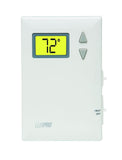 Lux Pro PSD010B Mechanical NonProgrammable Thermostat; 1 Heat Only; Without Fan; Batteries Included