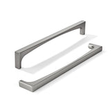 khtumeware 10 Pack Solid Handles 8-Inch(203mm) Brushed Nickel Cabinet Pulls,Heavy Duty for Kitchen Cabinets, Cupboards, Drawers