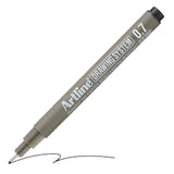 Artline Black Colour Drawing System Pen Of Writing Width 0.7 Mm Of 12 Qunaity | Explore Various Drawing Techniques For Artists &