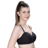 Trylo Riza Bareneck 36 Black B - Cup,BLACK,36,B09GNDTWVG