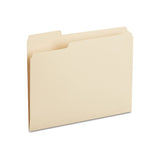 Staples File Folders, 1/3-Cut Tab, Left Position, Letter Size, Perfect for Home, Office or Classroom, 100-Pack, Manila