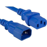 C13 To C14 10Ft Blue Pwr Extension Cord