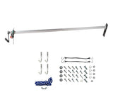 Mytee Products Manual Cab Level Hand Crank Tarp Roller Kit for Dump Trucks Trash Hauler with No Tarp