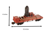 Bachmann Industries Log Skidder With Crate On 20' Log Car - Large G Rolling Stock (1:20 Scale)