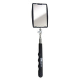 Ullman Devices HTK2 Rectangular Inspection Mirror Swivel Free Telescopic Mirror with Quick Release Tab, Stainless Steel Handl