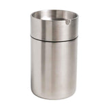 JOCHA Car Ashtray with lid smell proof Stainless Steel Portable Smokeless Detachable Windproof Self Extinguishing Butt Bucket As