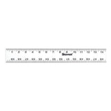 Starrett Straight Edge Aluminum Rule - Ideal for Schools, Shops, Metal Workers and Wood Workers - 60 Length, 2 Width, .125 Thick