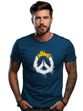 Adro Mens Printed T-Shirt For Men | R22-M-Pc-Sb-L Teal