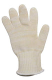 Heat Resistant Glove, Yellow/White, L