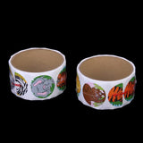 ZOOMELLA 2 Rolls of Animal Theme Round Paper Stickers for Kid Scrapbook Decoration| Other Educational Toys|Toys & Hobbies | Othe