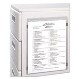 Magnetic Shop Ticket Holder, Super Heavy, 15, 8 1/2 x 11, 15/BX