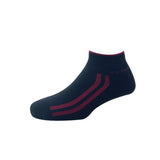 Peter England Ankle Length MenS Stripe Pattern Socks Black