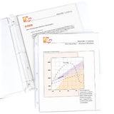 C-Line Top Loading Standard Weight Poly Sheet Protectors, Clear, 8.5 X 11 Inches, 10 Per Pack, Set Of 24 Packs (05017-24)