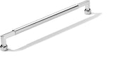khtumeware 1-Pack Appliance Handle Pull 12-Inch(305mm) Polished Chrome Cabinet Pulls,Heavy-Duty Solid Handles for Kitchen Cabine