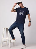 Adro Men'S Regular Fit T-Shirt (Rn-M-Ame-Nb_Navy_M)