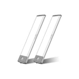 LEPOTEC 30 LED Under Counter Closet Lighting, LED Motion Sensor Cabinet Light, Battery Operated Pantry Light for Mom, 1800mah Re