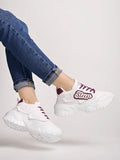 Shoetopia Women'S Block Heel Sneakers Purple,Purple,3,B0CSNQBL41