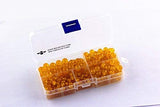 BRCbeads Red Jade Natural Gemstone Loose Beads Round Value Box Set 340pcs Per Box for Jewelry Making (Plastic Container is Inclu