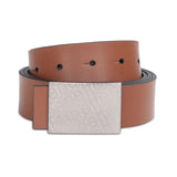 United Colors Of Benetton MenS Reversible Leather Belt Marone Tan+Navy, Size M 90Cm | Stylish Belt For MenS | Adjustable