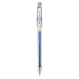 GTecC Ultra Gel Ink Stick Pen, Blue Ink, .4mm, Dozen
