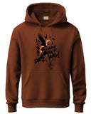ADRO Anime Hoodies for Men 320 GSM Soft Cotton Hoodie Long Lasting Anime Printed Hoodie for Winter | Mens Hoodies | Sweatshirt for Men | H24-M-DREAM-BR-L,Downtown Brown