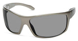 HarleyDavidson Mens Large Sport Sunglasses, Metallic Gray Frame & Smoke Lenses
