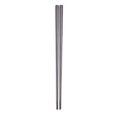 ECOMISTIQ 304 Stainless Steel Square Chopsticks Polished for Kitchen Hotel Black|Chopsticks|Cutlery & Flatware|Tableware|Kitchen