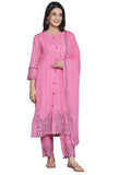 Libas Women'S Pure Cotton Kurta Set (275160R