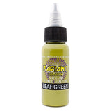 Radiant Colors Tattoo Ink Professional Tattooing Inks Fluid Vegan Pigments 1/2 oz Half Ounce Leaf Green