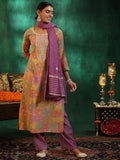 Libas Women'S Silk Blend Kurta Set (278950R Multicolour M