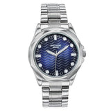 Sonata Poze 7 Analog Blue Dial Silver Sheet Metal Strap Watch For Men - Sp70088Sm01W